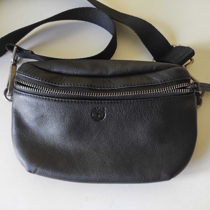 Кожена чанта за през гърди Timberland