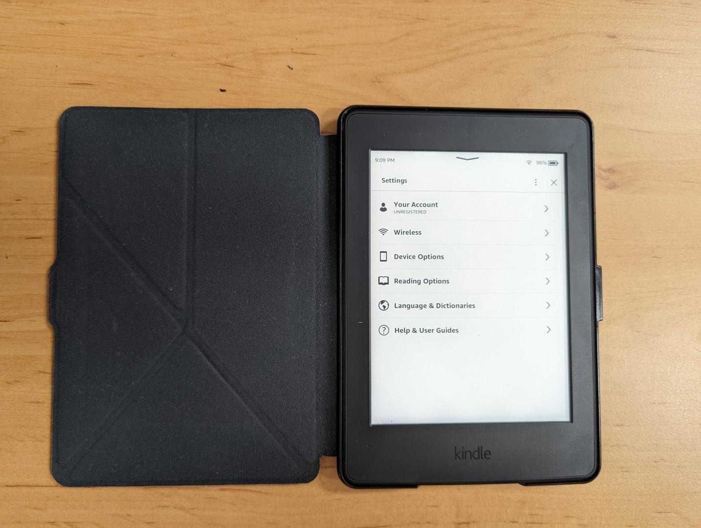 Amazon Kindle PaperWhite Wifi 7th Generatia 7 + Husa + Cablu Tableta