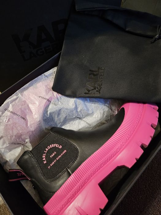 Karl Lagerfeld боти тип челси