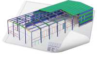 Metallo konstruksiya/sendwich panel ishlab chiqarish/armatura