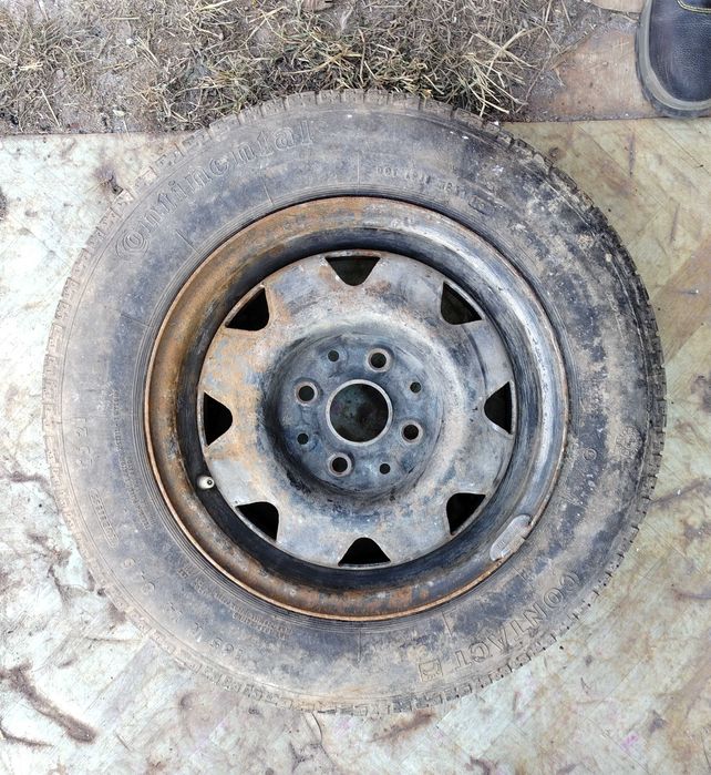 Колесо Continental 165 R 14 84 S. Подробно в описании.