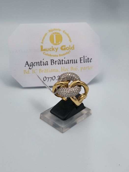Inel 14 k 11,26 Gr mărimea 12 cod 17985