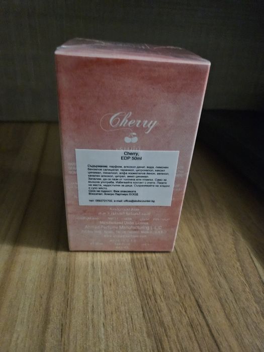 Арабски Парфюм Cherry Ahmed Al Maghribi, 50 ml, EDP, Unisex
 

Божеств