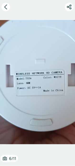 HD smart home Wi-Fi камера T53A,