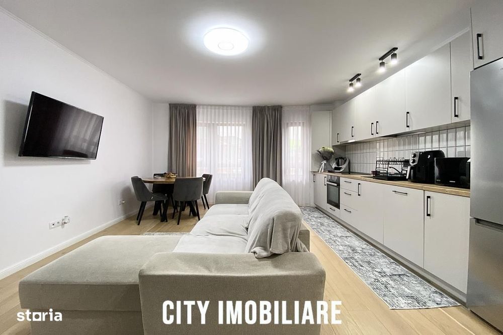 Apartament 3 camere finisat, mobilat, bloc nou, str. Fabricii