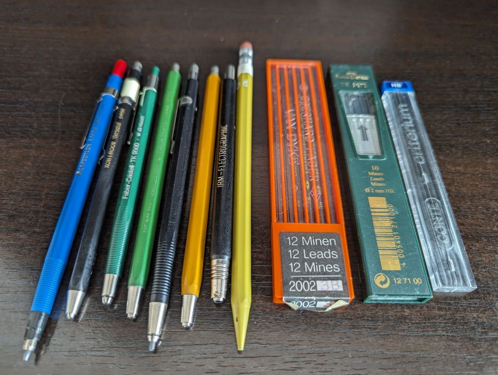 Lot creioane mecanice 2mm