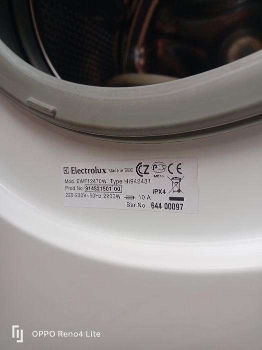 Mașină de spalat rufe Electrolux