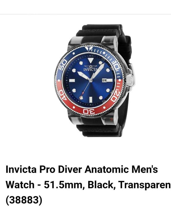 INVICTA нов ,Мъжки часовник ,170 лв