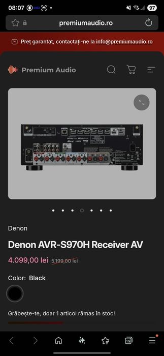 Denon avr s 970h