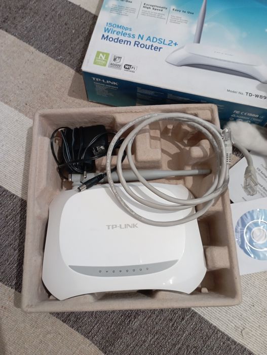 Модем Роутер Wireless N ADSL2+