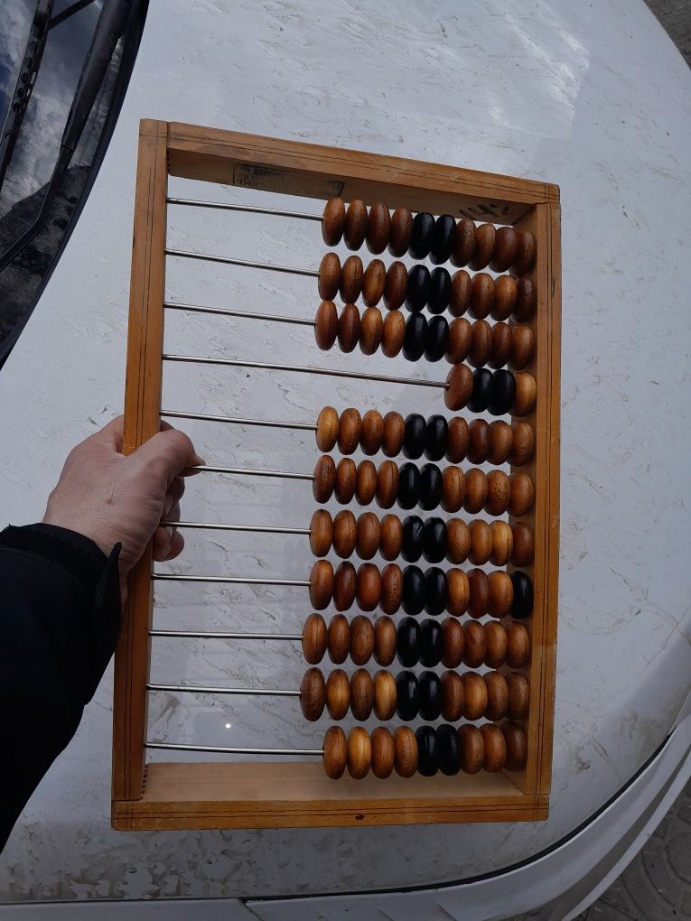 Счета Деревянный калькулятор времён СССР