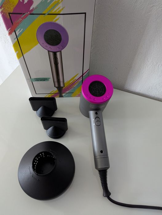 Фен с ионизацией мощный 2000 вт