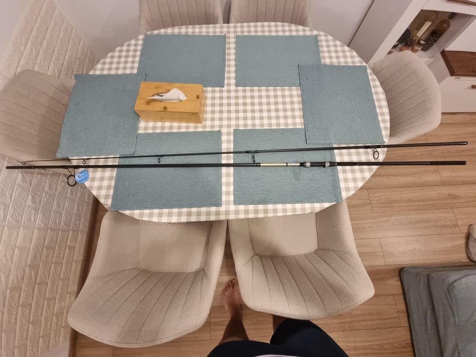 Lanseta crap fibra carbon Baracuda Legendary Carp 3.90 m A: 3.5 lbs