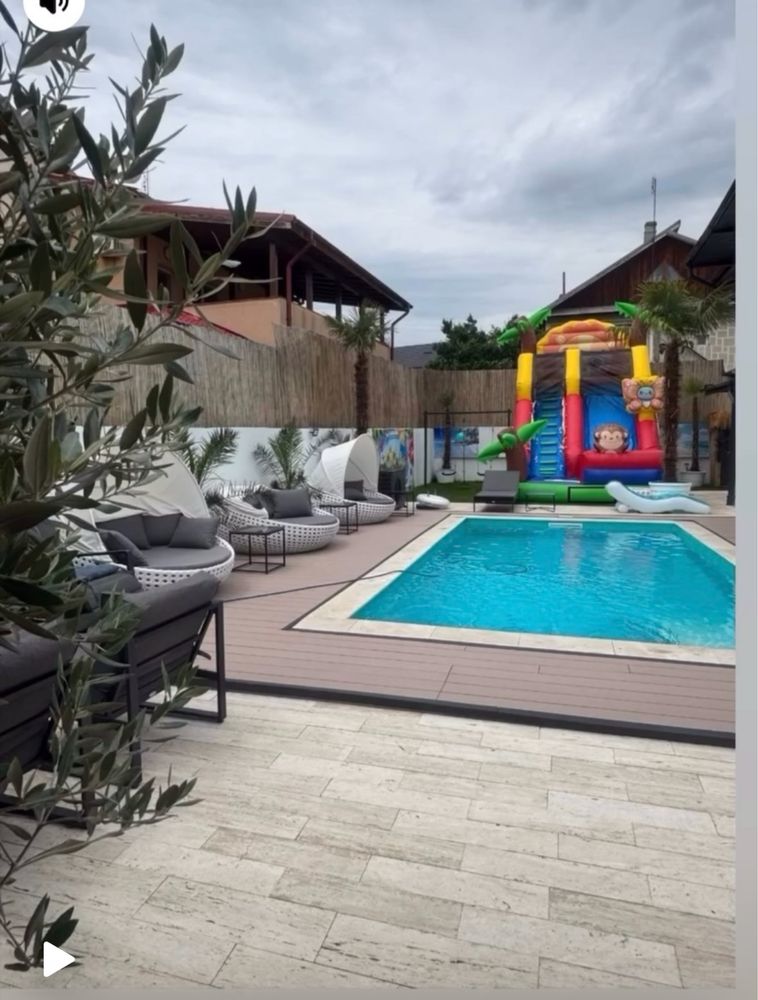 Evenimente private - locație de lux - piscină încălzită