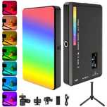 RGB. За камера. Осветление. Диодно. Видео. Фотография. Стойка. Ronin