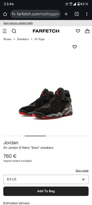 Air Jordan retro 8