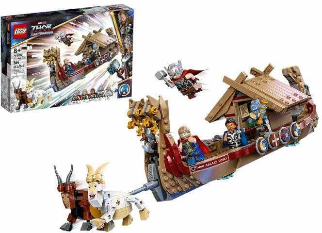 LEGO Marvel - Corabia lui Thor - Goat Boat 76208