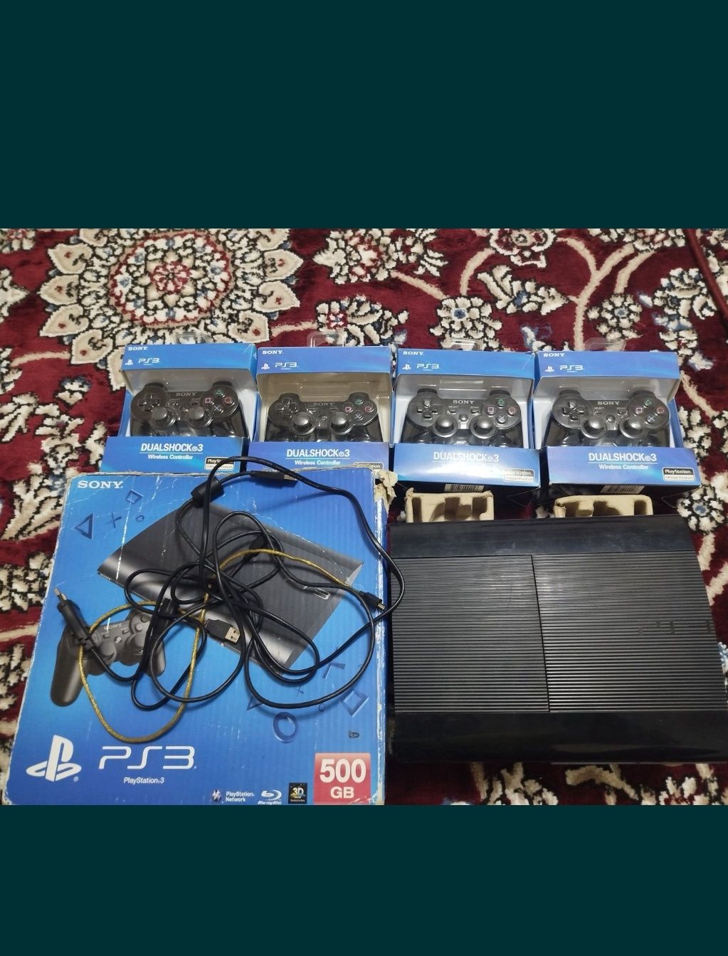 ps 3 slim 500 gb 4 ta jostik pulini kelishamiz srochna tel