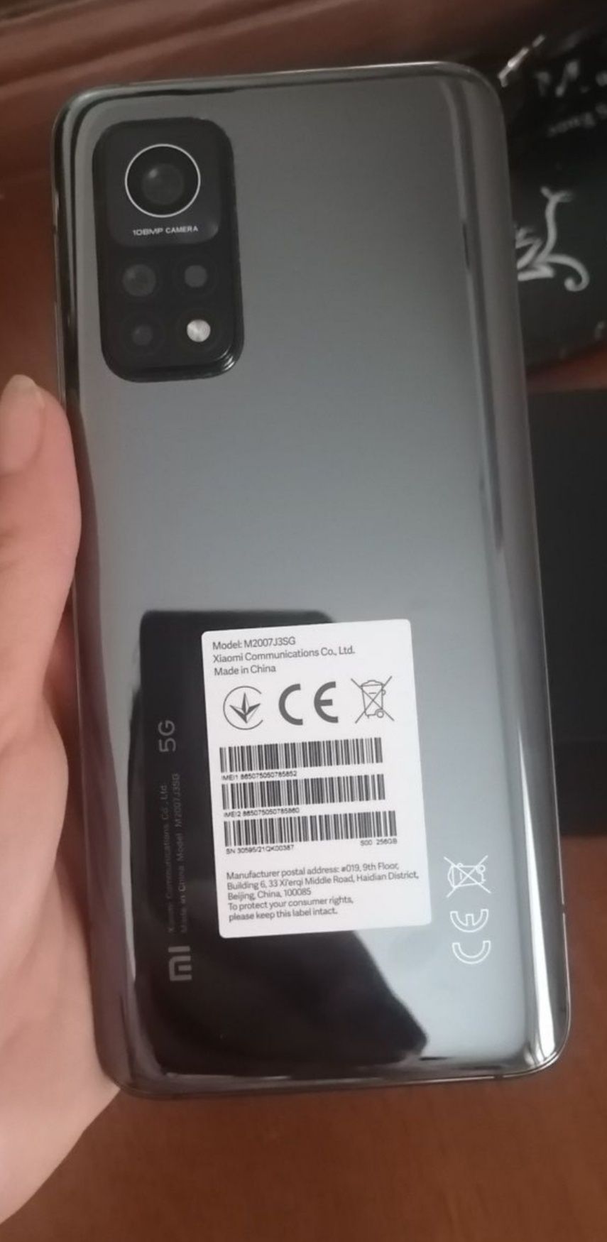 Xiaomi Mi 10 T Pro. Xotira 8/256