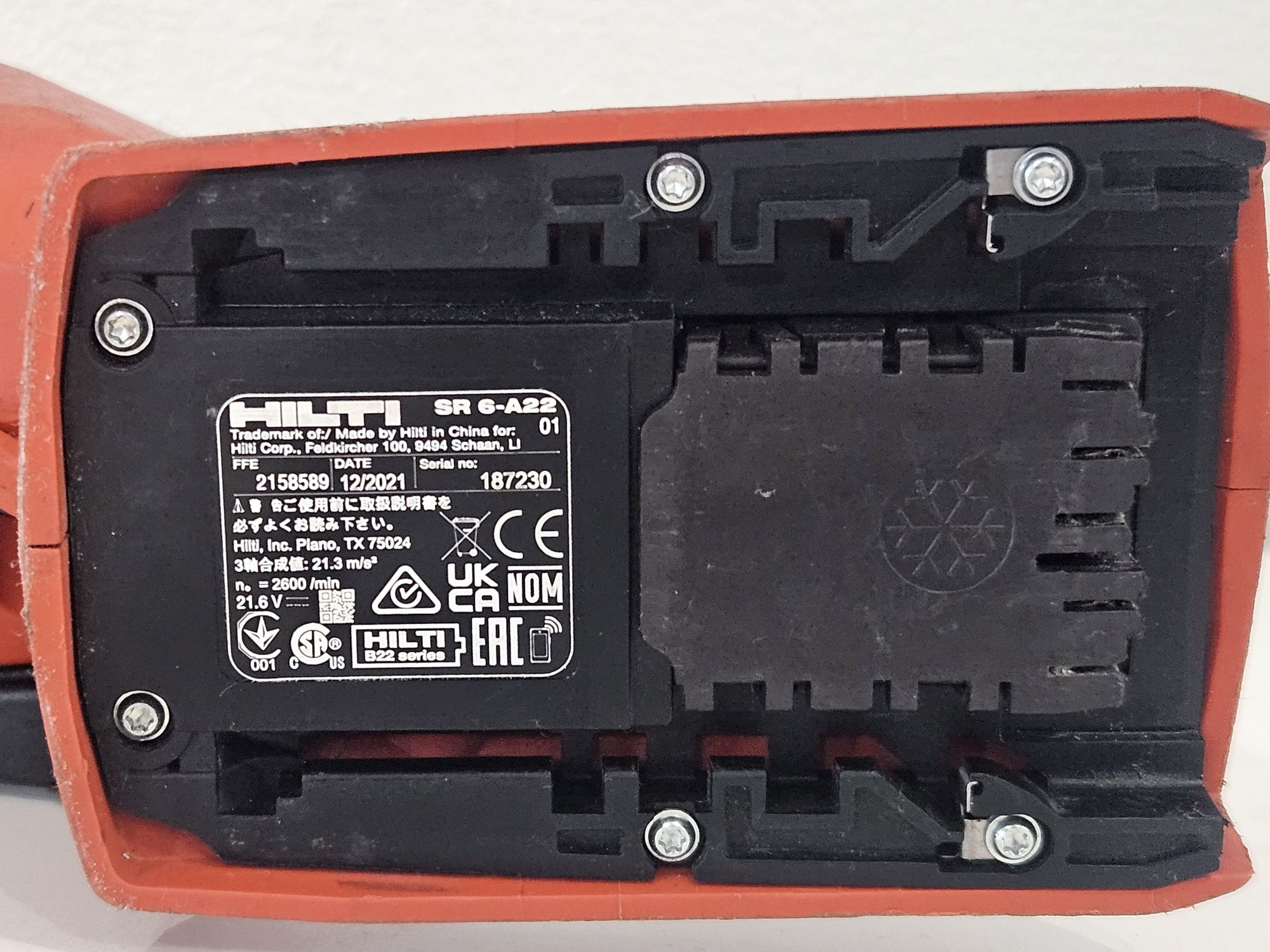 Реципрочен трион   Hilti 6-A22