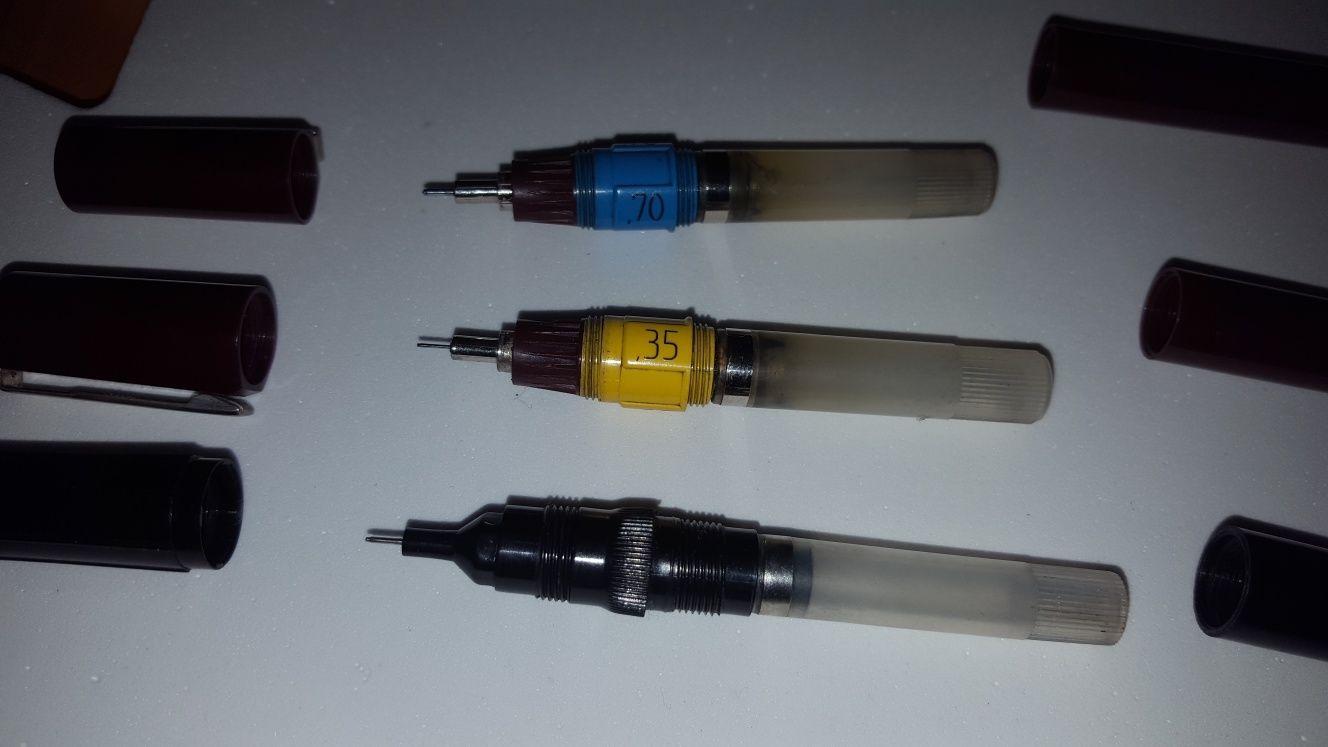 Stilouri creion rezerva cerneala desen tehnic Rotring isograph Germ