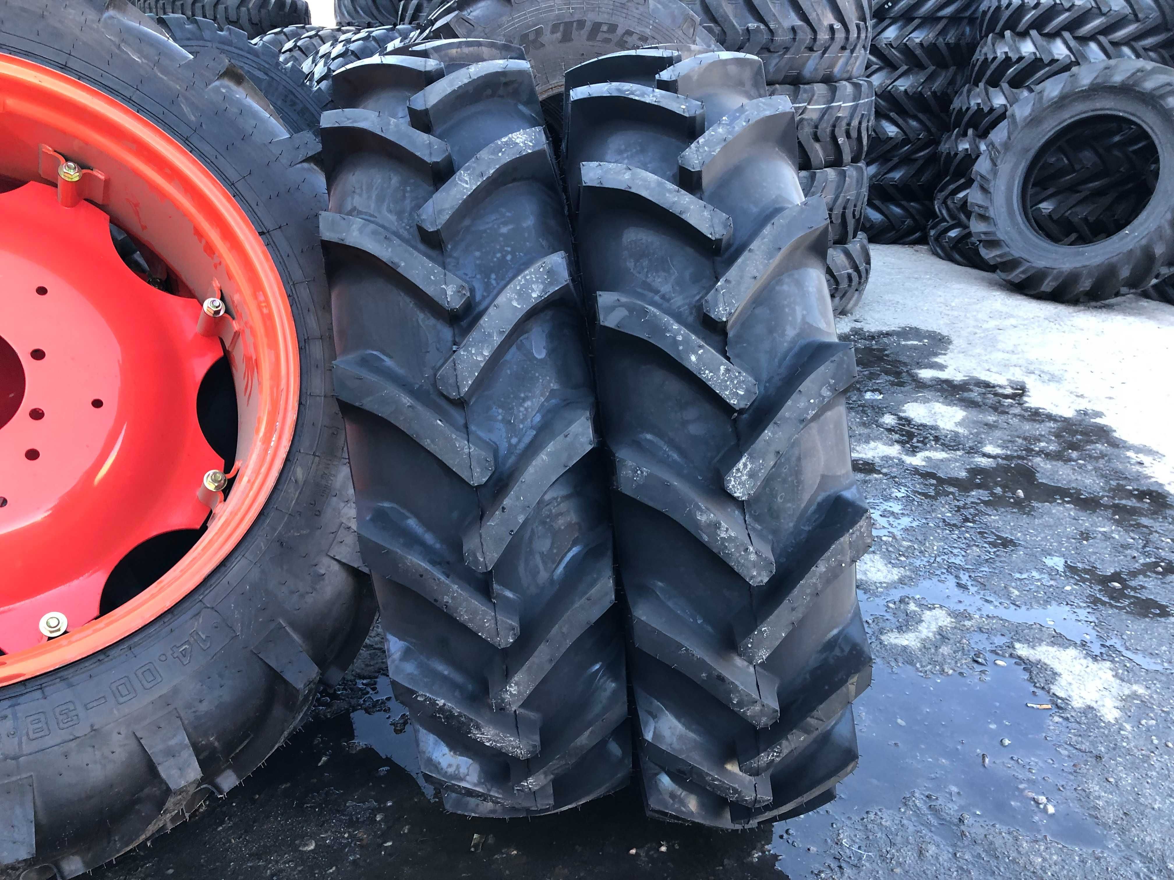 Anvelope noi pentru TRACTOR 12.4-28 KABAT 8 pliuri cauciucuri poloneze