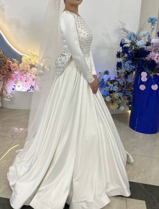 Свадебное платье от Медина Сактаганова