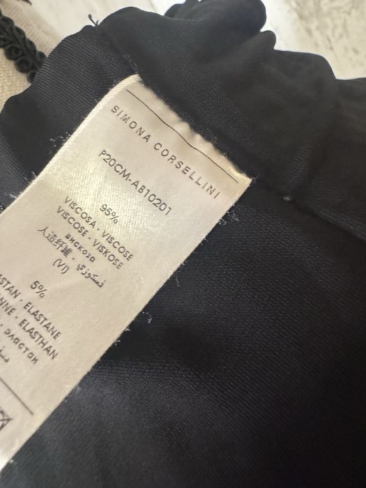 Rochie de seară neagră – Simona Corsellini