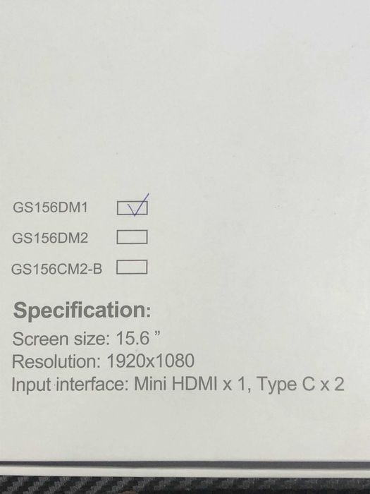Monitor Portabil 15.6 full box