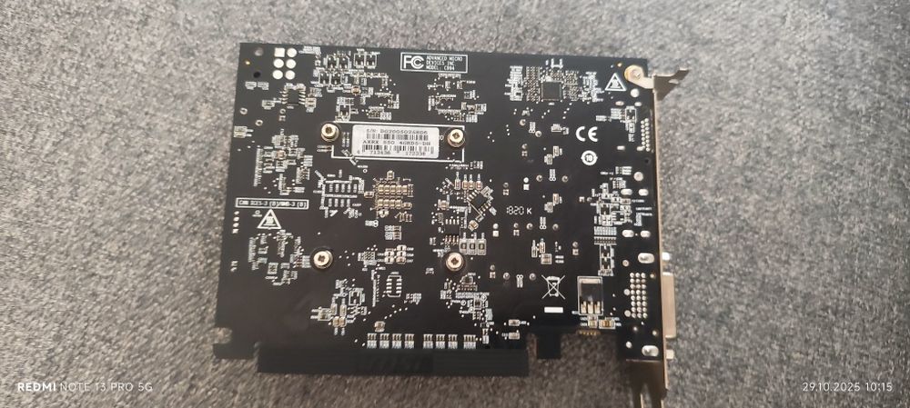 RX 550 4GB PowerColor