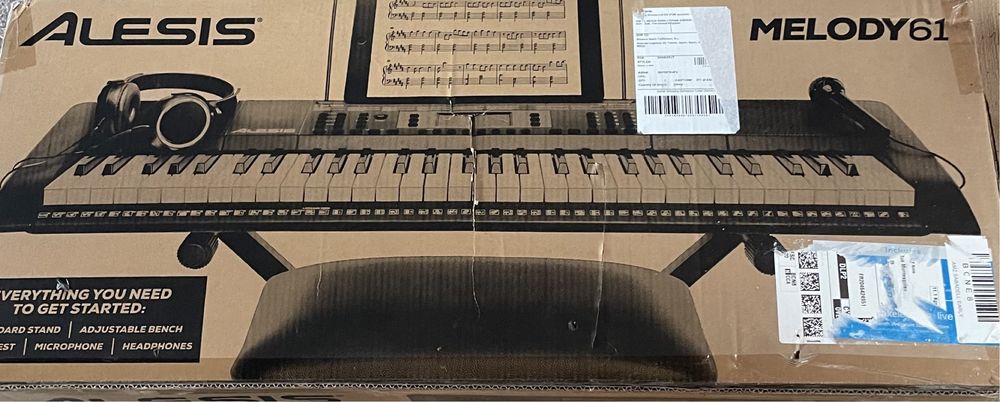 Orga alesis melody 61 MKII