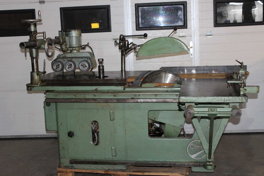 freza cu circular, avans mecanic, masa culisabila