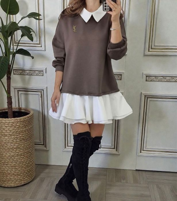 Rochii cu brosa detasabila