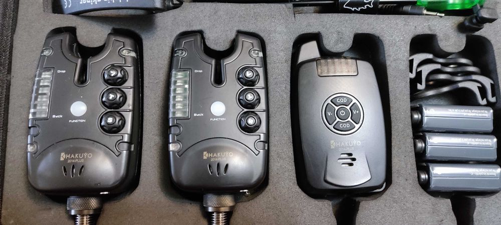 Set 2 Avertizori cu Statie HAKUYO 2014 Plus 2 Swinger Delphin Skiper