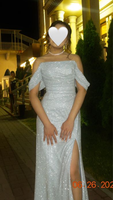 Продам выпускное платье, надето 1 раз