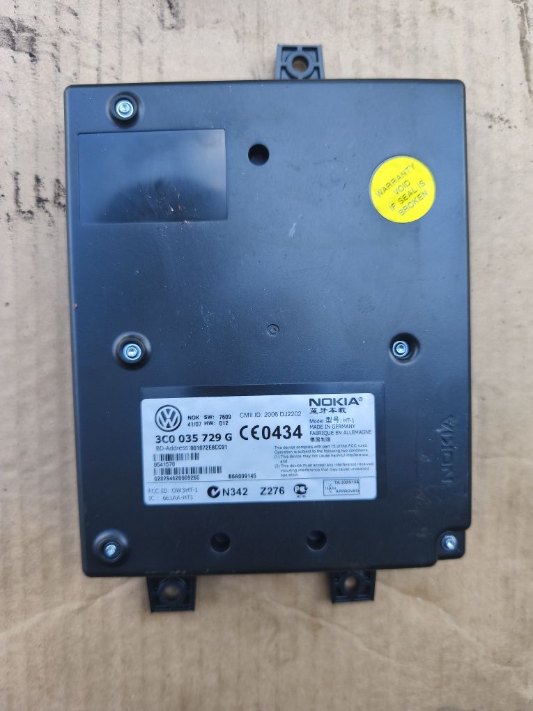 Unitate modul calculator bluetooth Vw Passat B6 7L6035730 3C0035729E