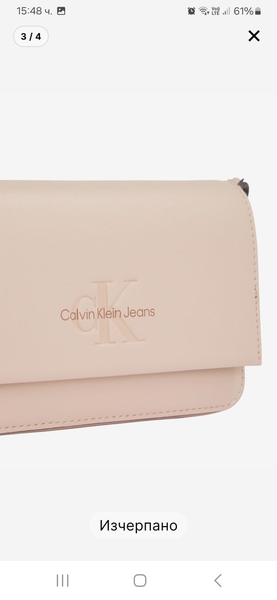 Дамска чанта Calvin Klein Jean - новоs