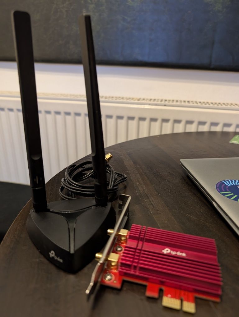 Garanție Retur ‼️Placa WiFi 6 Pcie cu 2 antene viteza mare !