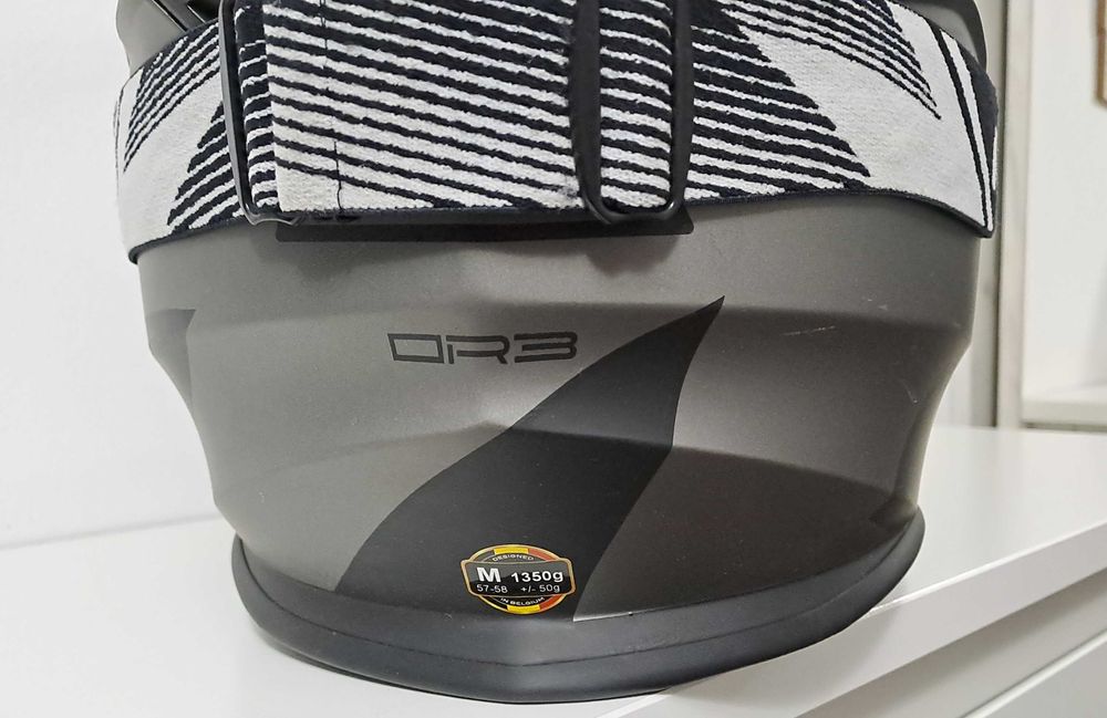 Casca moto LZR DR3 si ochelari Kenny