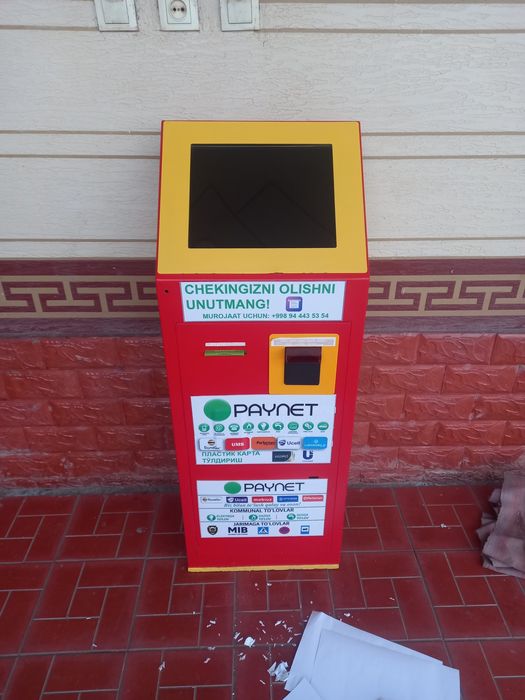 Tayyor biznes Paynet terminal kioska ishlab turgan holatda pul zarurli