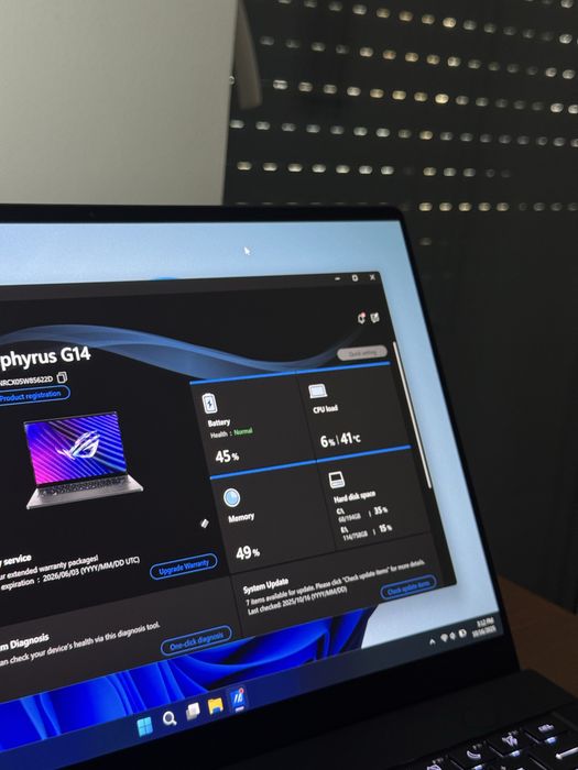 Laptop Gaming ASUS ROG Zephyrus G14 Ryzen 9 16GB, 1TB SSD, RTX4060