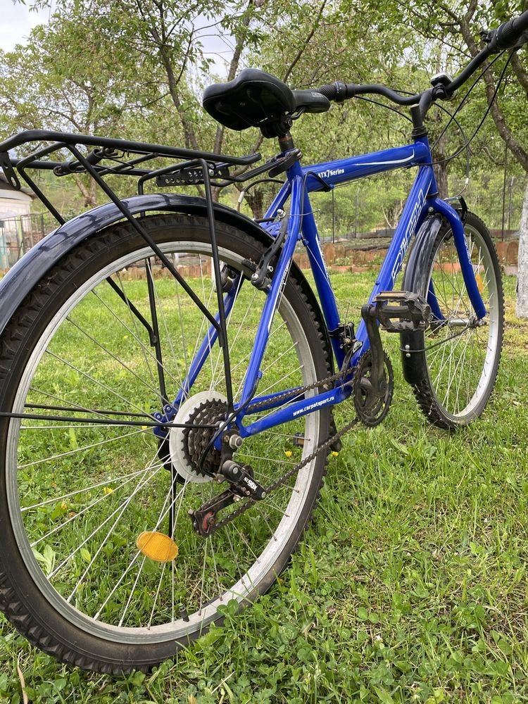bicicletă albastră pentru adulți