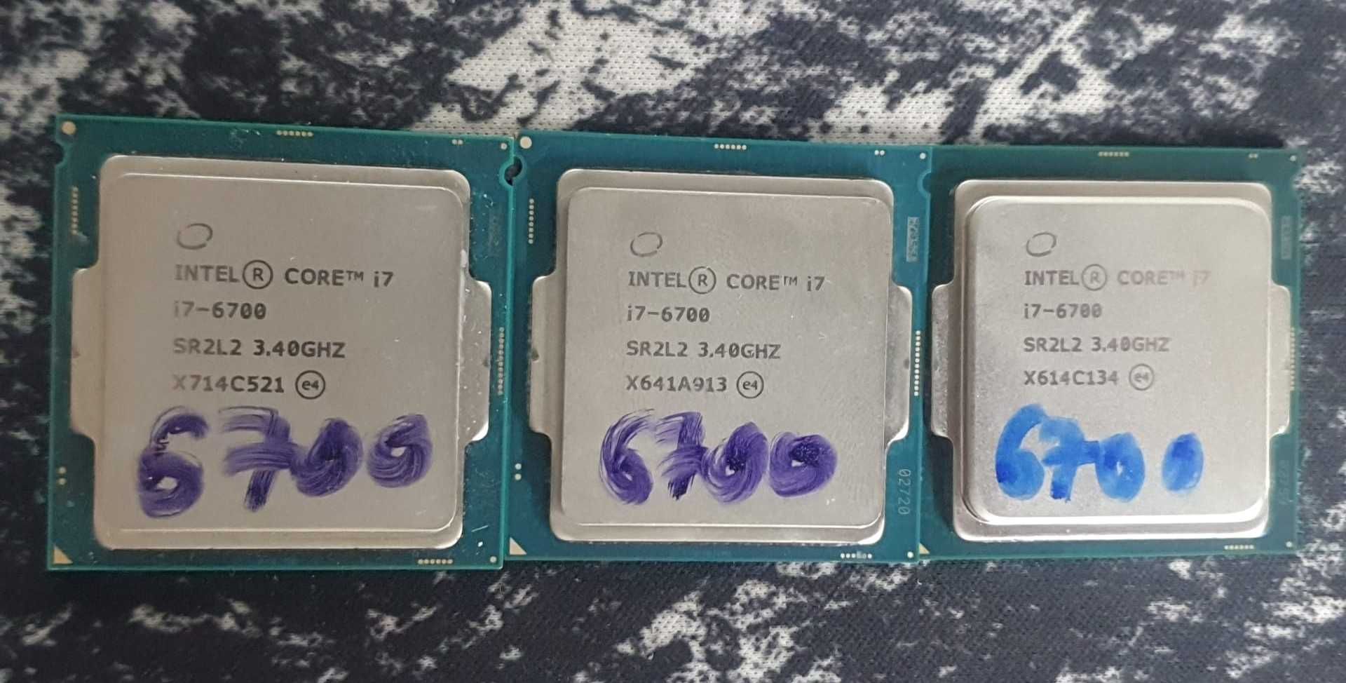 Procesor Intel Core i7 6700 sk 1151, cooler, pasta