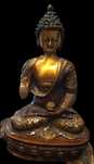Sculptura Budhha bronz masiv de dimensiuni impresionante piesa cu o lu