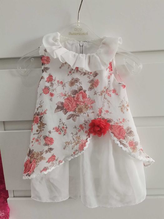 Бебешки официални рокли 74 80 см.