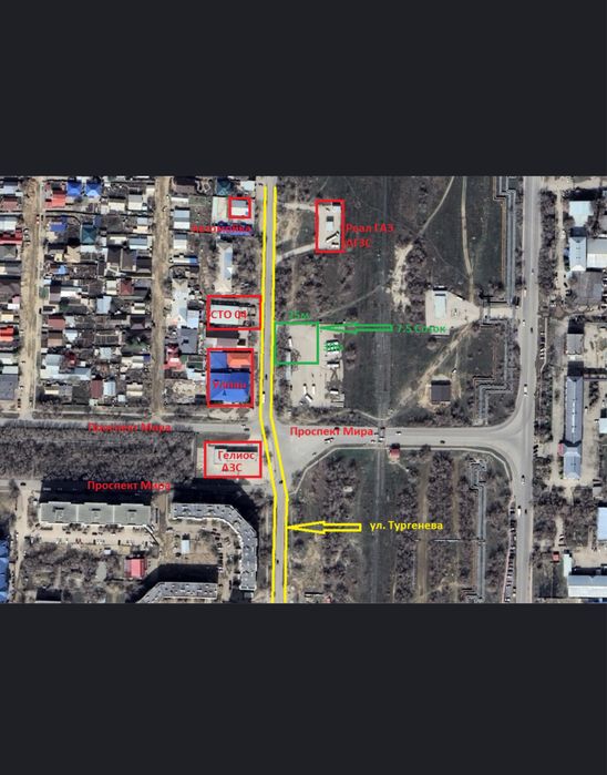 Здантся в аренду площадка для шиномонтажки на жилгородке