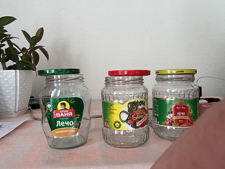 Банки стеклянные для салатов