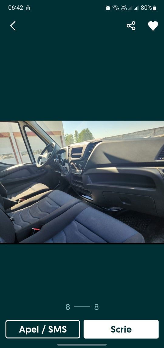 Vând izoterma Iveco daily