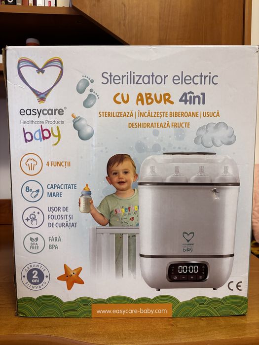 Sterilizator multifuncțional: sterilizează, usucă,încălzește biberoane