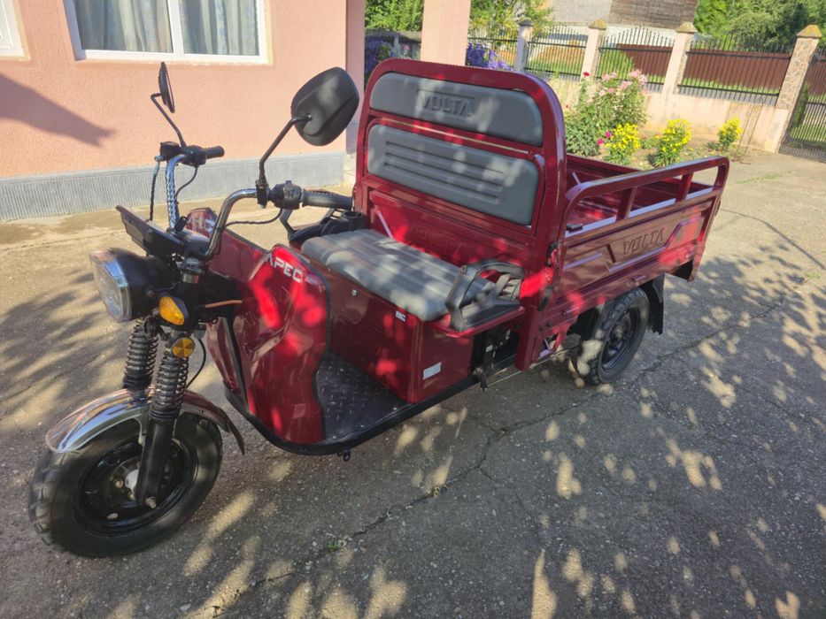 Triciclu electric basculabil